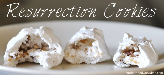 Resurrection Cookies Directions & Printable Recipe Kids Activities